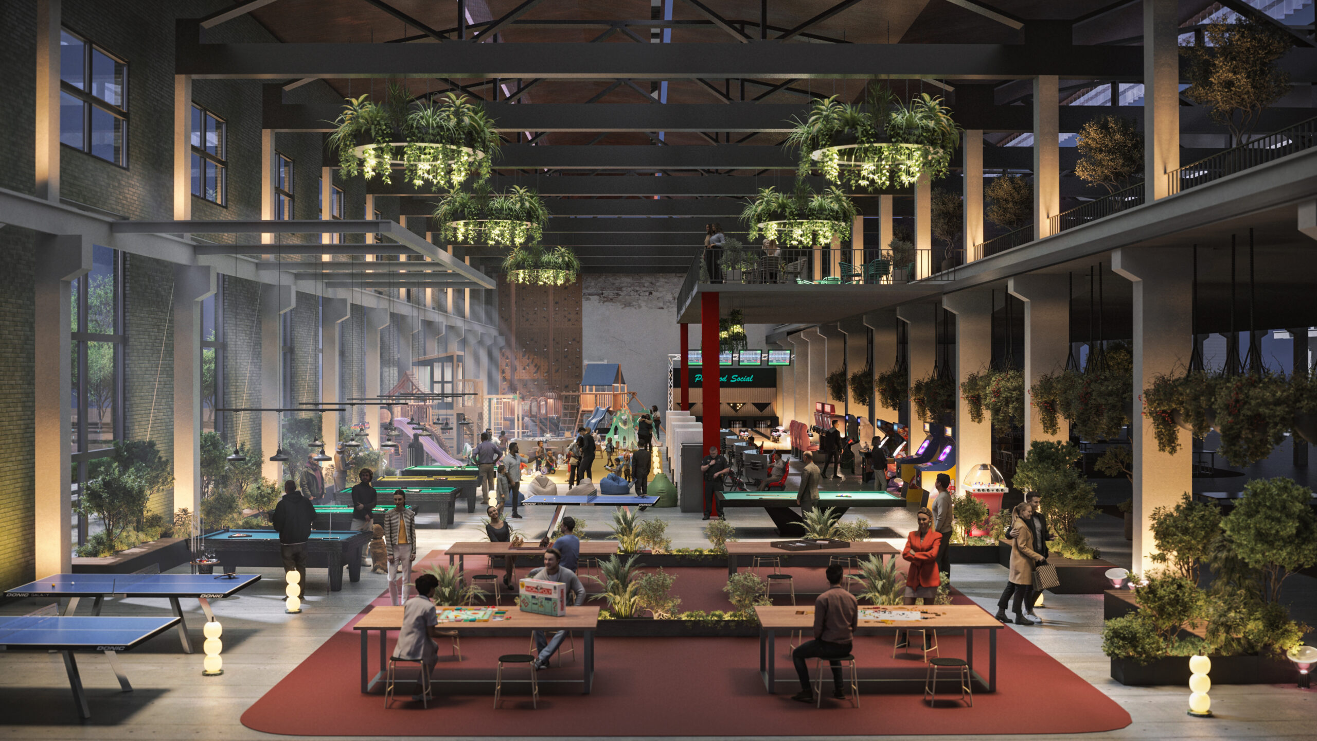 Coworking space inside